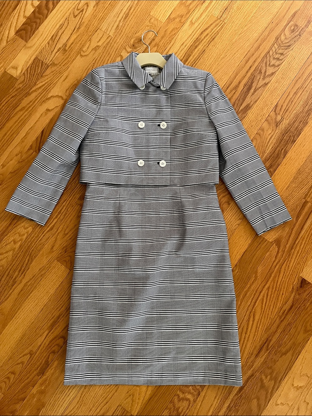 Black Fleece by Thom Browne dress with matching jacket new never worn